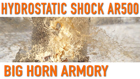 Hydrostatic Shock with the 500 Auto Max – Big Horn Armory