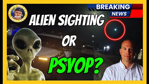 Did UFO Land in Las Vegas Backyard or is it a PSYOP?