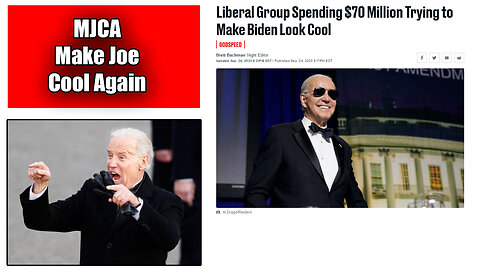 MJCA Make Joe Cool Again Left Wing Group ProgressiveNow 70 Mil Project