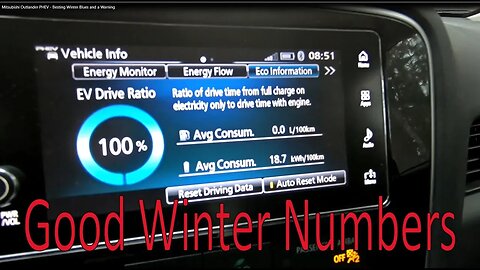 Mitsubishi Outlander PHEV - Besting Winter Blues and a Warning
