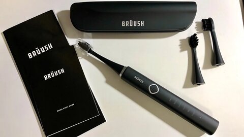 Brüush Electric Toothbrush Unboxing & First Impressions