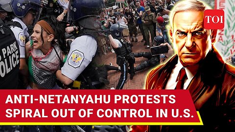 Violence Hits U.S. Capitol; Protests Against Netanyahu's Address 'Go Out Of Control