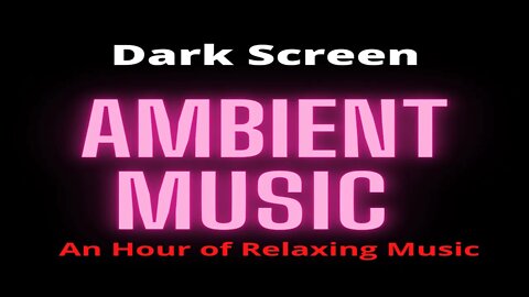 Deep Sleep Music for Falling Asleep & Sleeping with Black Screen • Ambient Relaxation Music