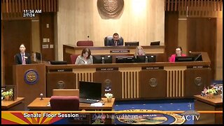 Satan introduced in the Arizona Senate floor
