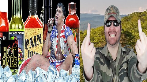 Hot Ones In An Ice Bath *Ends Poorly* - Bodybuilder VS First We Feast Spicy Hot Sauce Challenge (Houston Jones) - Reaction! (BBT)