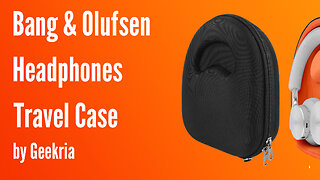 Bang & Olufsen Over-Ear Headphones Travel Case, Hard Shell Headset Carrying Case | Geekria