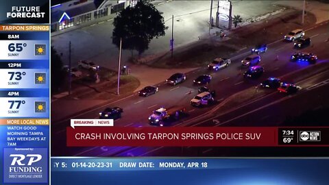 Fatal crash involving Tarpon Springs Police vehicle under investigation