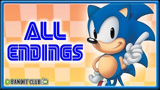 🔵 SONIC THE HEDGEHOG | ALL ENDINGS! [HD] 🎦