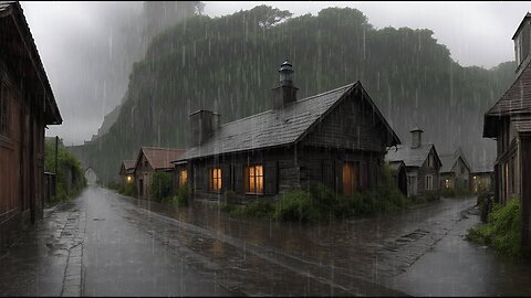 Relaxing Rain - The Sound Of Rain From The Tin Roof Is Perfect For Sleeping, Yoga, Relaxing