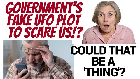 A threatened alien invasion? That would REALLY scare everybody...wouldn't it?