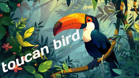 The beak of toucan may look heavy in size.