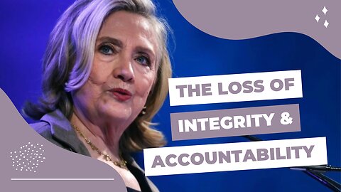 The Loss of Accountability and Integrity in American Politics