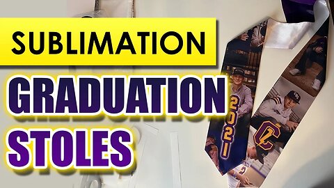 Sublimation Stoles for Graduation - Made Easy