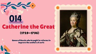 Catherine the Great (1729–1796)| TOP 150 Women That CHANGED THE WORLD | Short Biography