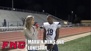 Denver Broncos Draft Lone Star Alumni Marvin Mims Jr