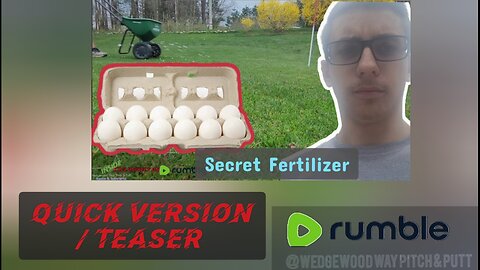 Teaser - Secret & Cheap Fertilizer