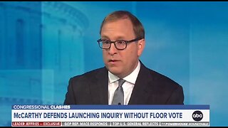 Jon Karl Asks If Dems Should Cooperate With Biden Impeachment Inquiry