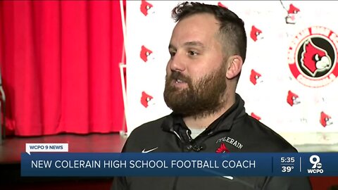 Colerain High School introduces Carl Huber as its next head football coach