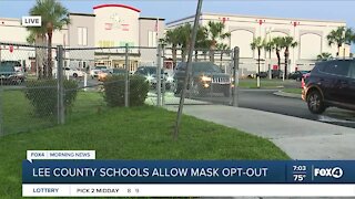 Lee County Schools allow mask opt-out