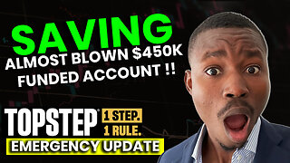 Road To Topstep Payout #1 Emergency Update