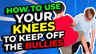 Close Combat Self-Defense Technique Using Your Knee | Bully Armor and Self-Defense Course for Kids