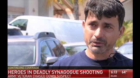 Hero Army veteran stopped San Diego synagogue shooter
