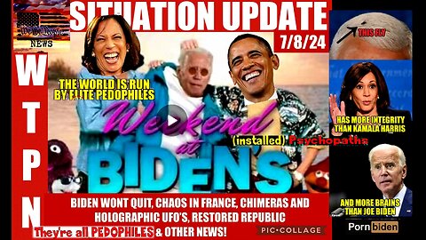 WTPN SITUATION UPDATE 7/8/25 “WEEKEND AT BIDEN’S” (related info and links in description)