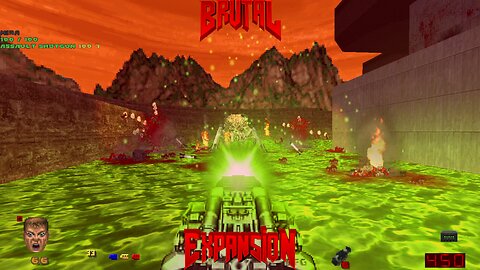 Brutal Doom v21.13.2 | The Darkening Episode 2 Map 12 | Online Co-op