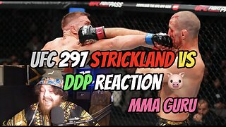 MMA GURU reacts to ddp vs Strickland UFC 297