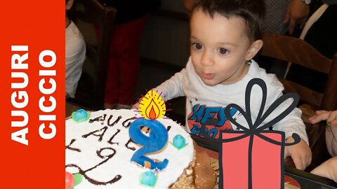 Buon compleanno Alessandro - 2 anni