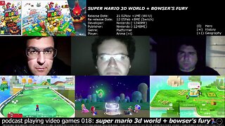 podcast playing video games 018: super mario 3D world