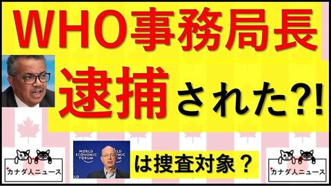 7.27 WHO事務局長が逮捕？をファクトチェック