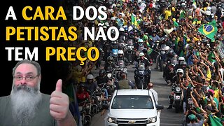 Bolsonaro faz mega passeio de motos no Rio de Janeiro