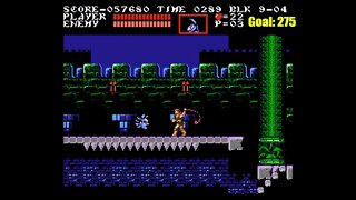 Castlevania 3(Japan) NES: Inner Halls Perfect Speed Run