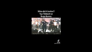 Who did it better, Tye Tribbett or Bugs Bunny? ￼