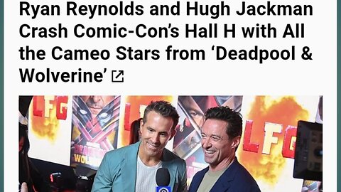 Ryan Reynolds and Hugh Jackman Crash