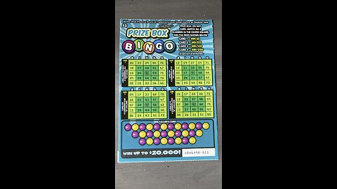 Bingo ticket