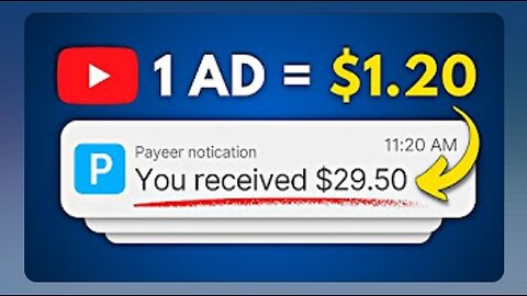 Earn $ 1.20 per ad watched money earning new app