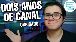 ESPECIAL - DOIS ANOS DE CANAL, MUITO OBRIGADO!