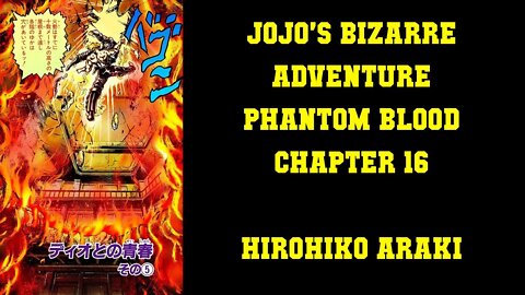 Jojo's Bizarre Adventure - Phantom Blood #16 Hirohiko Araki