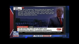 TAPE RECORDING OF PRESIDENT TRUMP🎙️❤️🇺🇸LEAKED ON CNN🎭🎪📼💫