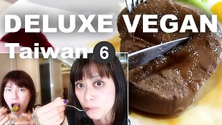 [Vegan goes to Taiwan #6 ] Most Luxurious Vegan Full Course Meal | Delightful Veggie House Taipei