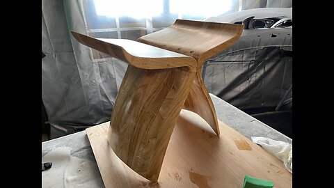 Butterfly stool build.