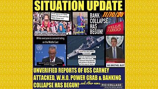 SITUATION UPDATE 11/10/23 - WW3 Escalation In Middle East, Biden Family Subpoenas, Gcr/Judy Byington