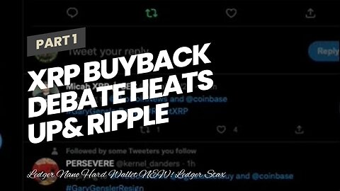 XRP Buyback Debate Heats Up& Ripple Investor DCG Hotseat