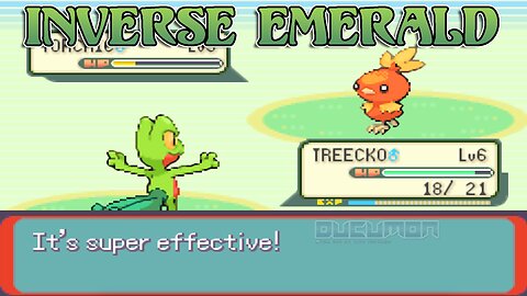 Pokemon Inverse Emerald - Nuzlocke, Inverse Battle Hack ROM for Pokemon Fire Red