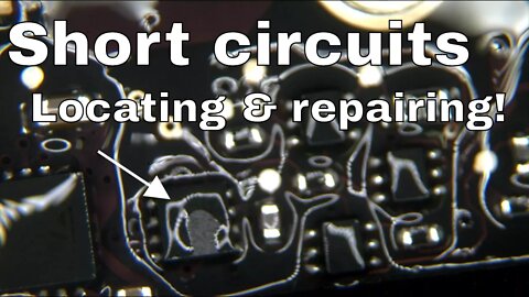 How to find short circuit component without spending $6k on FLIR cam.
