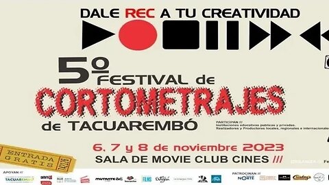 Fernando Ruiz invita al 5to Festival de cortometrajes en Tacuarembó el 6, 7 y 8 de noviembre de 2023