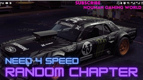 random chapter's need 4 speed game play