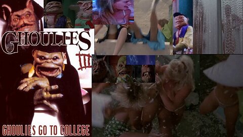 review, Ghoulies, 3, Ghoulies Go To College, 1990, Comedy,